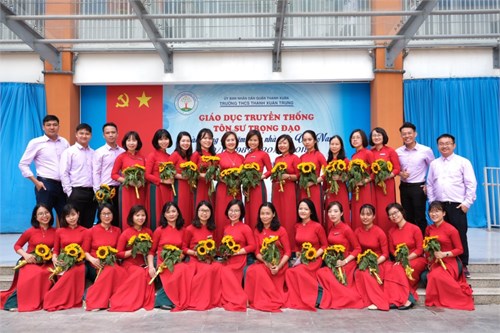 Chương trình: Giáo dục truyền thống tôn sư trọng đạo chào mừng 37 năm ngày nhà giáo Việt Nam 20/11/1982- 20/11/2019